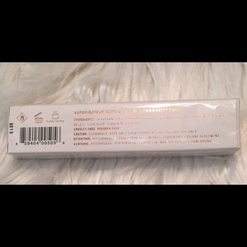 Commodity Gold travel spray - Picture 2 of 2